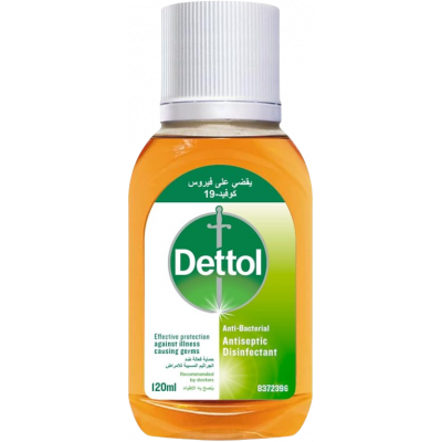 DETTOL ANTISEPTIC DISINFECTANT LIQUID 120 ML